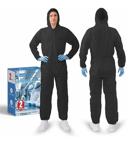 MCR Safety 3881X2 Dominator PVC/Polyester Coverall with Attached